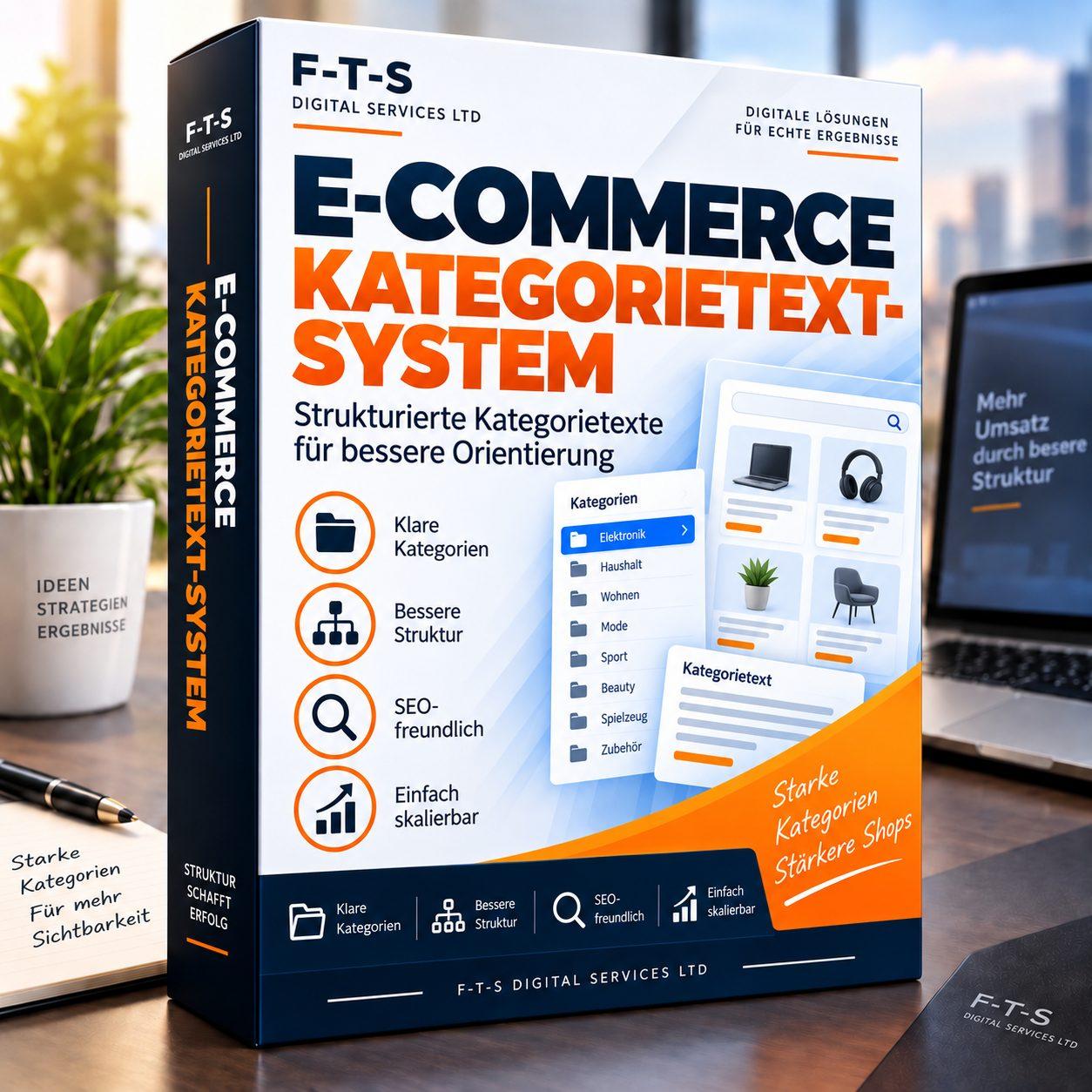 E-Commerce-Kategorieinhalte – bis zu 2 Kategorien – deutsches Produktbild von F-T-S Digital Services LTD