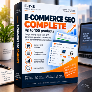 E-Commerce SEO Complete up to 100 products – F-T-S DIGITAL SERVICES LTD.
