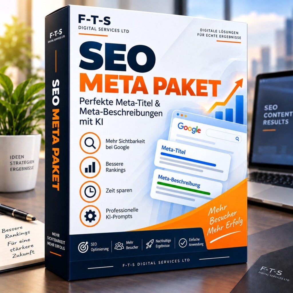 SEO-Meta-Report – bis zu 3 Seiten – deutsches Produktbild von F-T-S Digital Services LTD